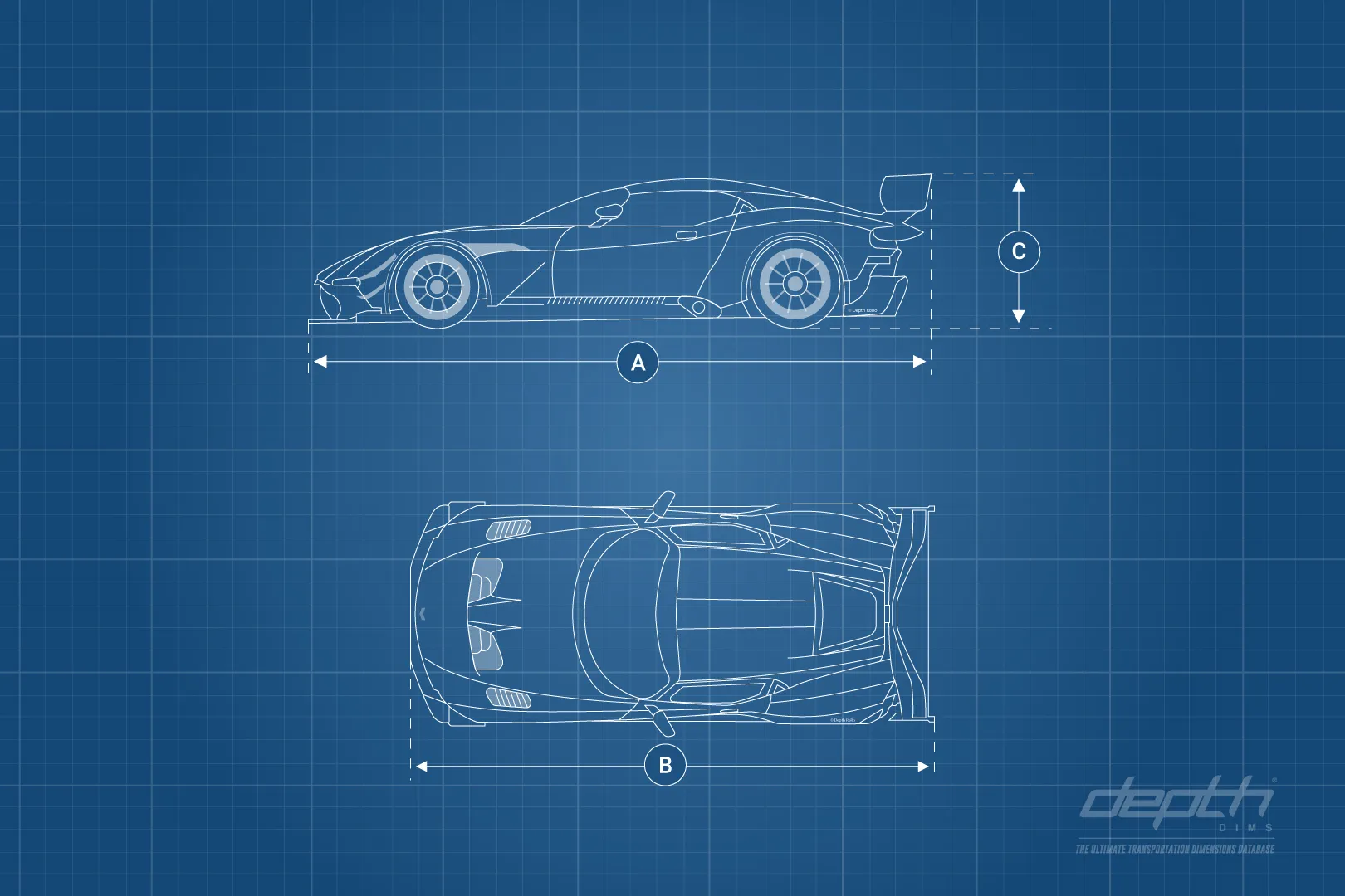 Bugatti Chiron Dimensions Depth Roro 1600