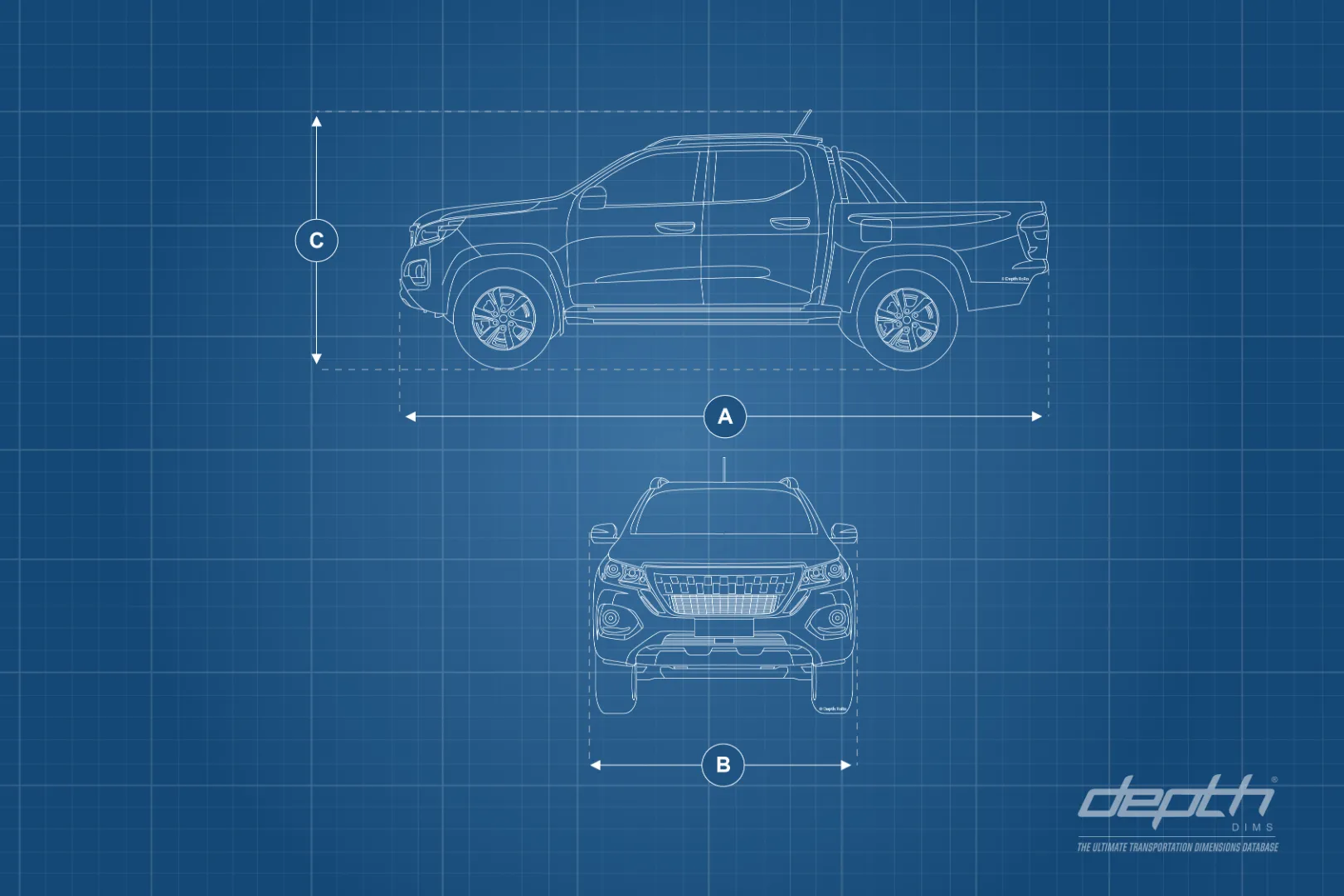 Ford Ranger Dimensions Depth RoRo