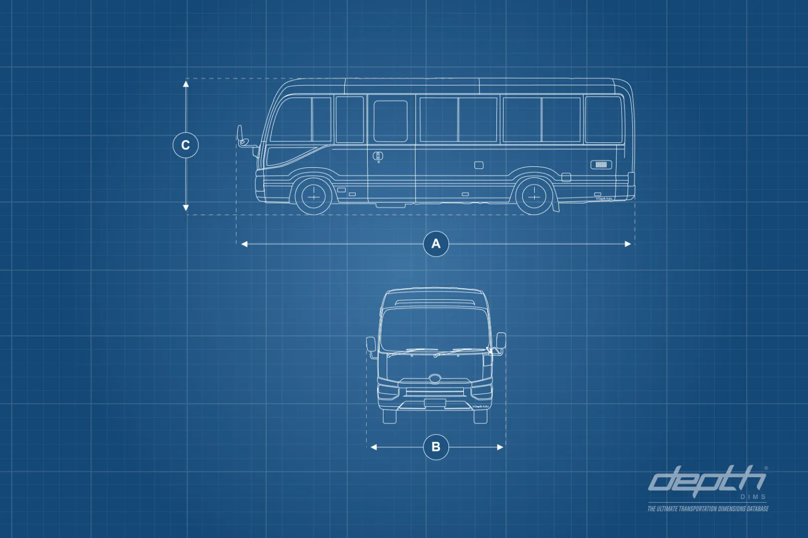 Toyota Coaster Dimensions Depth RoRo